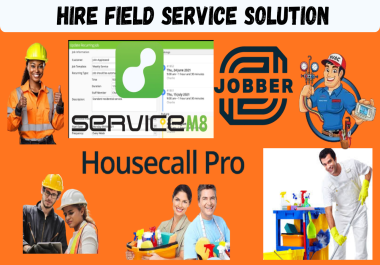 I will set up,  customize,  and automate servicem8,  jobber,  or housecall pro CRM