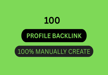 High Authority Profile Backlinks for SEO Ranking