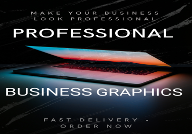 I will design 2 professional business graphics in 24 hours