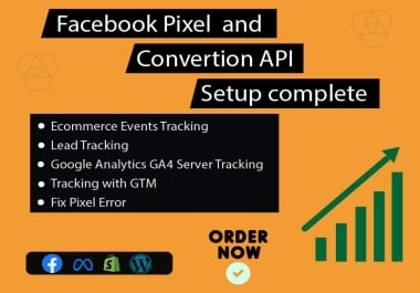 I will setup Facebook pixel conversion api