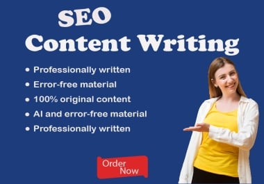 I will write plugarism free content, Article 800-1000 word on any topic