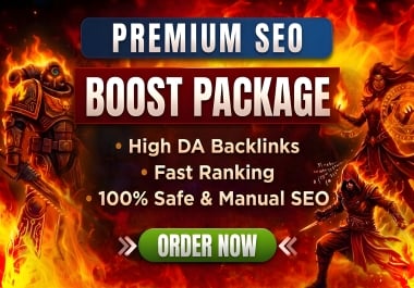 Rank Your Website Higher on Google with Powerful SEO Package & High-Authority DoFollow Backlinks