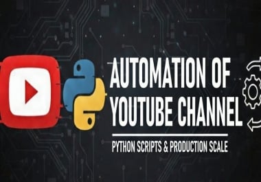 I will build a custom Python script to automate your YouTube video editing workflow