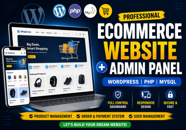 I will design and develop a professional WordPress website