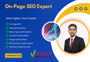 I will do Wordpress On-Page SEO Optimization with Rankmath,  Yoast and Schema markup for Google