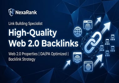 I Will Build 1000 High-Quality Web 2.0 Backlinks to Boost Your SEO