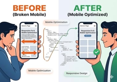 Responsive Fix & Mobile Optimization