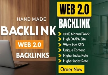 I Will provide High Quality Web 2.0 Backlinks- Affordable SEO Service Image Looking to improve