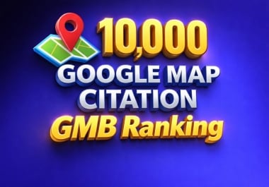 Boost GMB and rank first in local search google maps citations