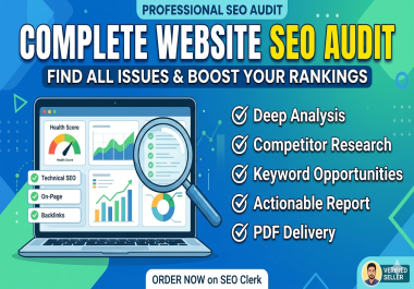 Complete Website SEO Audit Report with Action Plan