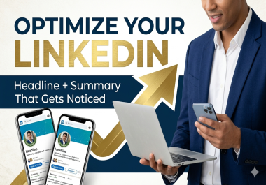 I will write a powerful LinkedIn headline and summary that attracts recruiters