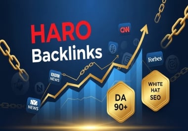 I will build high authority HARO backlinks from real news websites