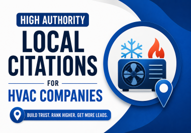 50 High Authority Local Citations for HVAC Companies