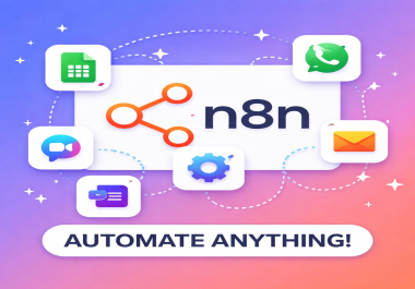 i will develop custom n8n automation and automation pipelines and integration