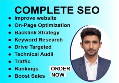 Premium Complete SEO Services for Higher Google Rankings,  Organic Traffic & Business Growth