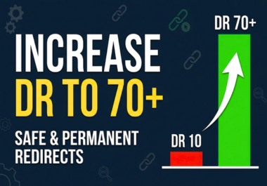 I will increase Ahrefs Domain Rating to DR 70 plus with high authority backlinks