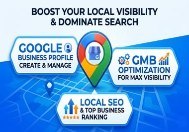 I will create,  optimize and manage your Google Business Profile GMB for local SEO.