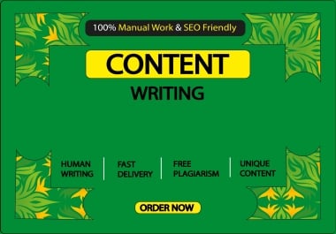 I will write SEO optimized content writing for website,  blog,  and articles