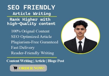 Professional SEO Content Writing & Article Services up to 1500 word