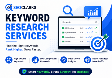 Data-Driven Keyword Research to Boost Rankings,  Traffic & Conversions