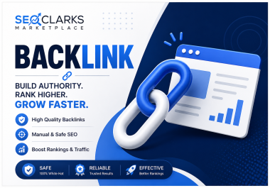 I will create safe white hat backlinks for SEO growth