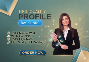I Will Create 200 High DA Profile Backlinks for SEO