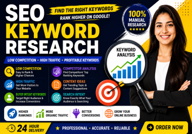 I Will Do SEO Keyword Research for Higher Google Rankings