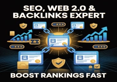 I Will Create 50 High Quality Web 2.0 Dofollow Backlinks on High DA 50+ Sites