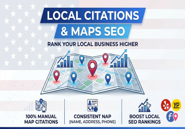 I will do Top 50 High-Authority Manual Local Citations for USA,  UK,  Canada,  Australia