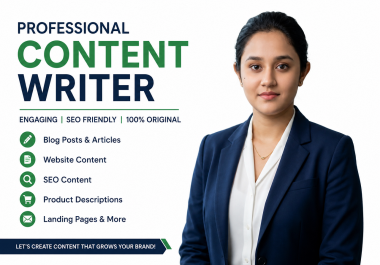 SEO Content,  Articles,  Website Copy & Product Descriptions