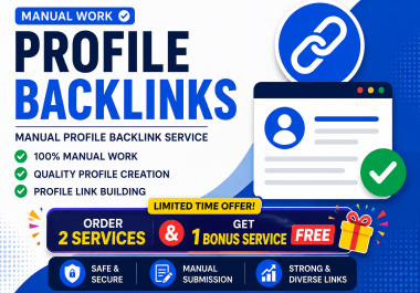 I will Build a Grow Your Website with Up to 700 Profile Backlinks