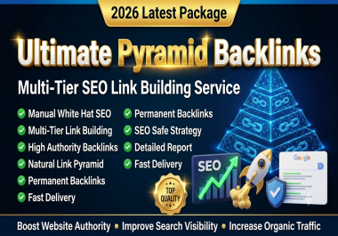 Ultimate Pyramid Backlinks Multi-Tier SEO Link Building Service