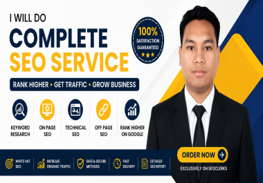 I will do complete one page SEO and technical SEO for better google raking