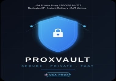 Private SOCKS5 & HTTP Proxies Dedicated IP Reliable