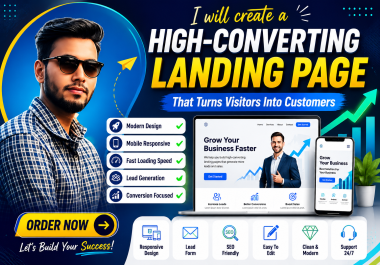 I will build a modern responsive SEO friendly WordPress business website