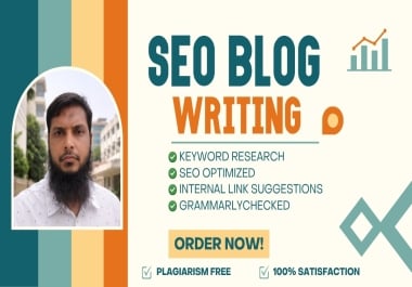 I Will Write SEO Optimized Blog Posts That Rank on Google and Drive Organic Traffic