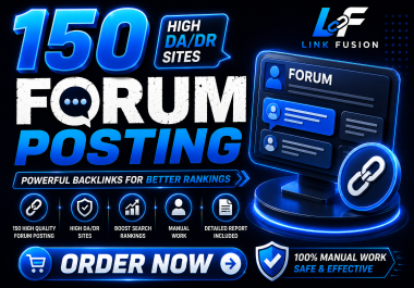 150 Powerful High DA Forum Posting Backlinks to Boost Rankings