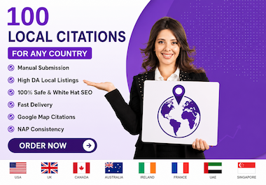 I Will Build Manual Live Local Citations and Local SEO Backlinks
