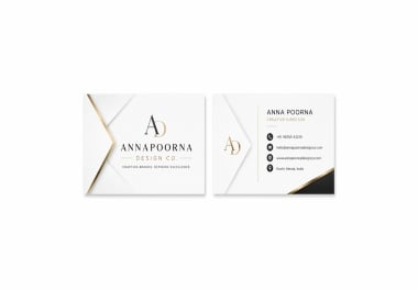 Create a Luxury Minimalist Business Card Design