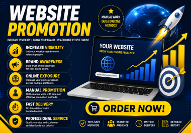 I will promote your ecommerce website to increase brand awareness and online visibility