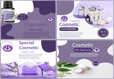 Cosmetic Beauty Promotion Design