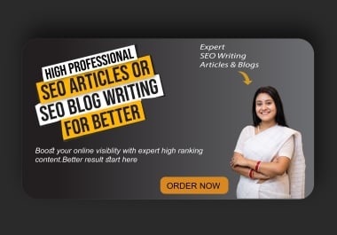 Create high professional SEO Blog writing for better search