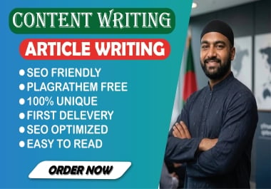 I Will Write SEO-Optimized Blog Posts That Rank on Google.