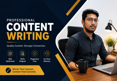 I Will Write SEO Optimized Blog Posts, Articles & Website Content.