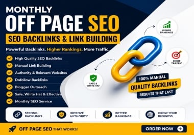 I will create 150 high-quality backlinks with DA50+ and DR30+ from reputable white hat blogs through