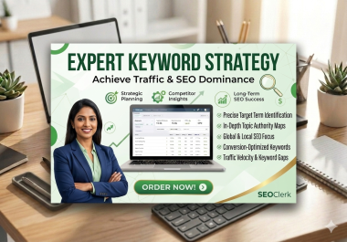 I will do 20 profitable SEO keyword research and competitor analysis for your website