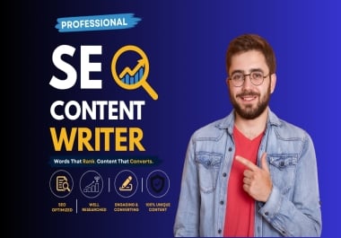 I will be your professional content writer for blogs and websites