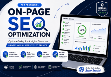 I Will Optimize Your Website with Professional On Page SEO for Better Search Visibility