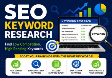 I will optimise your website and provide you the best Keywords