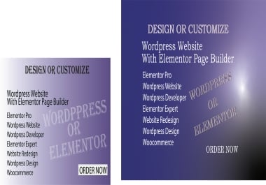 I Will Design,  Redesign,  or Customize a Professional WordPress Website